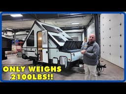 2,100 Pound A Frame Camper! 2025 Forest River Flagstaff T12ST