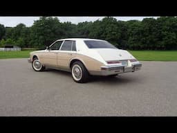 1981 Cadillac Seville Bustle Back / Slant Back in Tan & White & Ride My Car Story with Lou Costabile