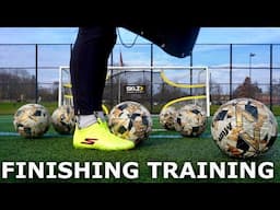 How To Improve Your Finishing | Individual Training Session For Footballers