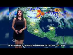 Susana Almeida Pronostico del Tiempo 23 de Febrero de 2016