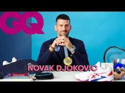 Novak Djokovic révèle ses essentiels (médaille olympique, disque énergétique, famille...) | GQ