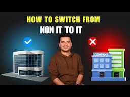 How To Switch To IT Sector From Non IT Background | Non IT To IT Career Roadmap