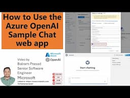 Using The Azure Open Ai Sample Chat Web App: A Step-by-step Guide