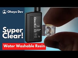 Super Clear 3D Resin Review: GatKit Water Washable Transparent Resin