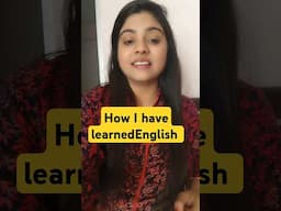 My journey of learning English #english #karishmachauhan #journey