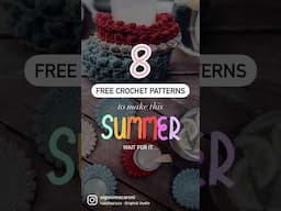 FREE Crochet Patterns for Summer