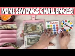 A SHORT MINI SAVINGS CHALLENGES! | Completing Mini Budget Twister!