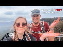 Planned for DAYS... Finished in HOURS?! 🤯 | Blue Mountains Grand Clifftop Walk