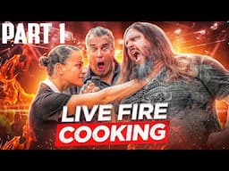 FIRE & BRIMSTONE!!!  A Live Fire Cooking Royal Rumble For The Ages!!!