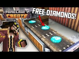 Easy DIAMOND FARM with Create: Additional Recipes!