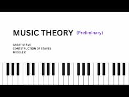 Simple MUSIC THEORY For Beginners | Staves, Staffs, Middle C