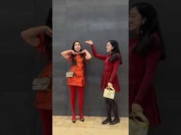 BFF MATCHING LUNAR NEW YEAR OUTFITS #lunarnewyear #redoutfit #fashion #shorts