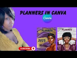 How to design a Planner and the Cover in Canva