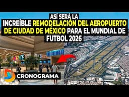 Así Será La Increíble Remodelación Del Aeropuerto De Ciudad De México Para El Mundial De Futbol