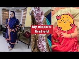 My niece's first eid I Eid ul Azha Vlog