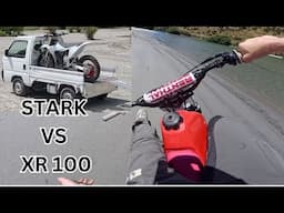 PIT BIKE VS STARK VARG FIRST RIDE