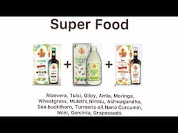 Super Food - Aarogya Ras + Noni Premium Juice + Sea buckthorn Premium Juice - TsMadaan