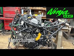 I bought a Wrecked Kawasaki Ninja H2 Motorcycle Engine on eBay. Does It Run?