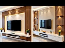 200 Best Modern TV Wall Unit Ideas 2025 | Living Room TV Cabinet Design| Home Interior Wall Decor P3