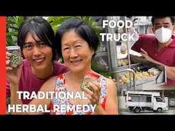 Malaysia Street Food Truck + Viral Infection Herbal Remedy!