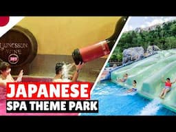 Japanese Crazy Spa / Onsen Theme Park Review | Yunessun Hakone