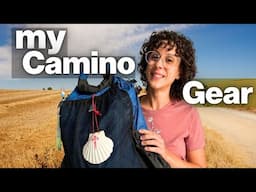 What to pack for Camino de Santiago | Women's FULL Packing List