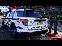 GTA 5 LSPDFR SHERIFF IN THE CITY ORANGE COUNTY FORD EXPLORER