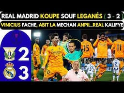 Real Madrid KOUPE SOUF Leganés ( 3 - 2 )_Abit la MECHAN anpil, Vinicius Jr FACHE_Real KALIFYE...