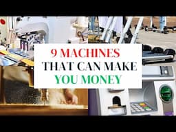 9 Simple Ways to Make Money With Machines [Passive Income is Possible Too]