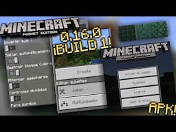 MINECRAFT PE 0.16.0 BUILD 1 OFICIAL + REVIEW PEQUEÑA (POCKET EDITION)