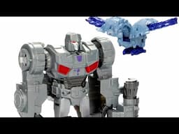 Transformers One Megatron with Mini Con Whirlwing vs Optimus Prime