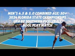 Men's Doubles 4.5 & 5.0 Combined, Age: 50+ pickleball tournament