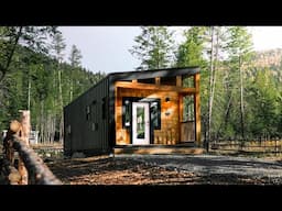 A stunning modular tiny home in the country!