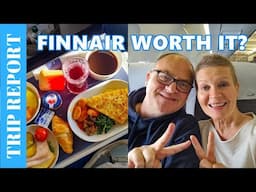 WORTH IT? FINNAIR BUSINESS CLASS Airbus A321 Flight - Copenhagen to Helsinki Airport Part2