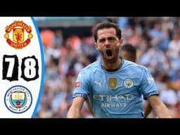 Man City vs Man United 8-7 - All Goals Extеndеd Hіghlіghts 2024