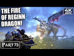 The Fire of Reginn Dragon - God of War 4 (2018) Gameplay #73