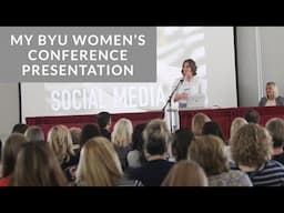 Becky Higgins Speaks at BYU Women's Conference May 2018