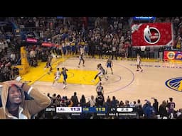 FlightReacts To LAKERS at WARRIORS Christmas Day FULL GAME HIGHLIGHTS | December 25, 2024!