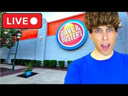 Playing Games LIVE At Dave & Buster's!