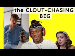 KSI SHUTS DOWN Unjaded Jade's DESPERATE CLOUT-CHASING brother Folk (flavoured toothpicks, pickems)