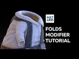 How to add dynamic folds to your character's clothing in Blender - Folds Modifier Tutorial