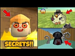 😱 CHICKEN GUN SECRET INVISIBLE PLANT AND MORE SECRETS!!