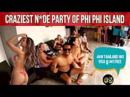 Crazy S*xy Pool Party in Phi Phi Island Thailand 🇹🇭