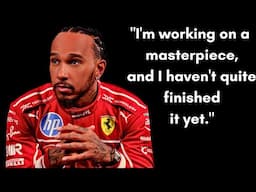 Lewis Hamilton’s Masterpiece is Nearing Completion