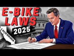 CALIFORNIA SIGNS E-BIKE THROTTLE BAN FOR 2025 // What State Is Next??