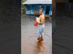 Kampung tionghoa kena banjir