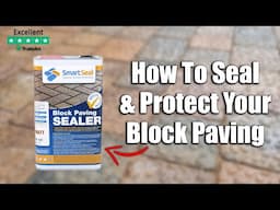 Block Paving Sealer - How To Apply and Keep Driveways Weed Free and Looking Great!