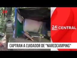 Encuentran narcopamping en la precordillera