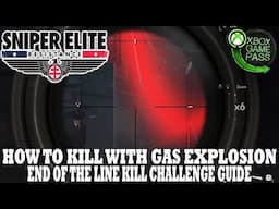 Sniper Elite Resistance | How to Kill Hermann Gottschalk with Gas Explosion | Kill Challenge Guide