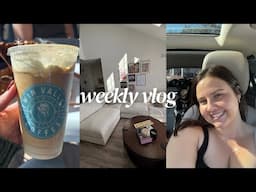 weekly vlog: NEW COUCH, life in philly, homemade pizza, shopping for christmas & more